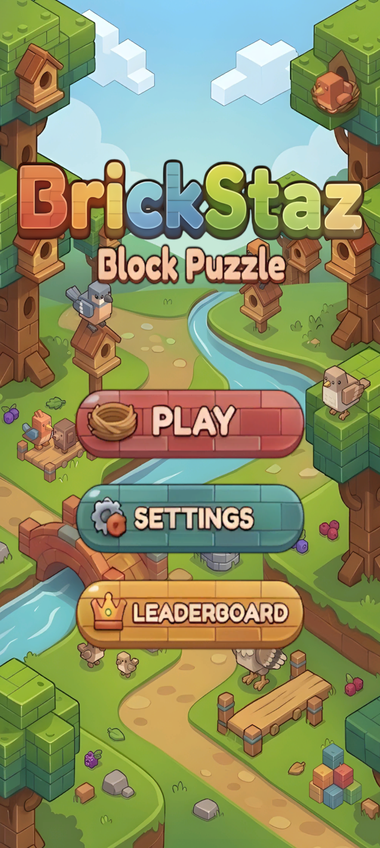BrickStaz main menu